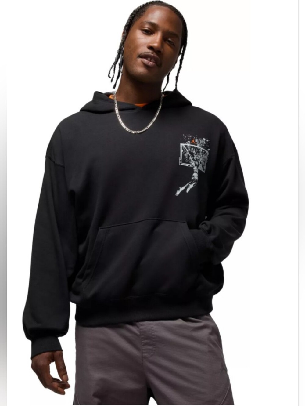 Jordan Brooklyn Oversized Pullover Hoodie
